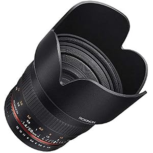 Rokinon DS50M-C Cine DS 50 mm T1.5 AS IF UMC Full Frame Cine Lens for Canon EF Cameras