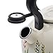 Paula Deen Signature Enamel On Steel Kettle/Stovetop Teakettle/Tea Pot, 2 Quart, Garden Rooster