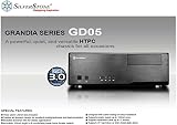 SilverStone Grandia GD05 HTPC Case Black - Micro ATX view 18