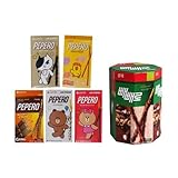 LOTTE Pepero Chocolate Stick 6 Flavors Combo