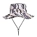Crytech Fishing Sun Boonie Hat Waterproof Breathable Mesh Wide Brim Summer Uv Protection Safari Cap Foldable Outdoor Fisherman Hunting Hat Camo Tacticle Bucket Hat for Women Men (Grey)thumb 1