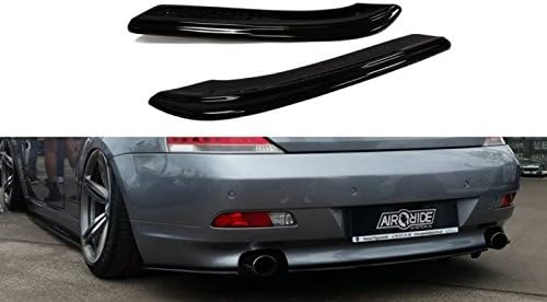 Maxton Design Rear Side Splitters Spoilers Compatible with BMW 6 E63/E64 Preface Model