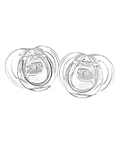 Tommee Tippee BPA Free Newborn Clear Shield