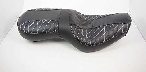 ROYALS GARAGE Front Rear Single Seat Comfortable Touring Ride For Royal Bikes Enfield Classic 4 Black