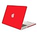 MOSISO Compatible with MacBook Pro 13 inch Case 2015 2014 2013 end 2012 Older Version (Models: A1502 & A1425) with Retina Display, Protective Plastic Hard Shell Case Cover, Red