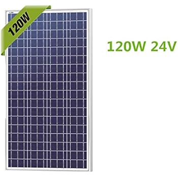 Solarland 120W 120 Watt 24V Poly Solar Panel