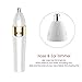 4 in 1 Professional Women's Painless Hair Remover Ladies Electric Hair Shaver - Angel Kiss Portable Lady Eyebrow Shaping Body Shaver Nose Bikini Trimmer Facial Hair Remover