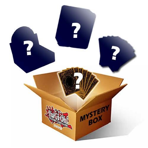 YuGiOh Mystery Box (Variety of Booster Boxes, Tins , Sleeves , Promos etc)