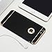 RANVOO iPhone 6s iPhone 6 Case Stylish Slim Hard Case with 3 Detachable Parts for Apple iPhone 6s iPhone 6, CHROME GOLD and MATTE BLACK, [CLIP-ON]