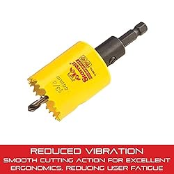 Starrett Bi-Metal Deep Cut Hole Saw with Arbor and