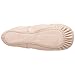 Dance Class B401 Leather One Piece Ballet (Little Kid/Big Kid),Pink,3 M US Little Kid