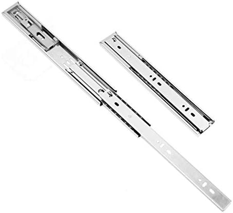 FURNICA Soft Close Ball Bearing Drawer Runners/Slides H45mm (500mm)