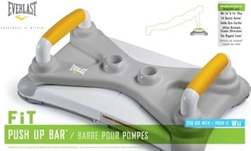 Exercise Gear, Fitness, Wii Fit Everlast Push Up Bar Shape UP, Sport, Training: Amazon.es: Deportes y aire libre