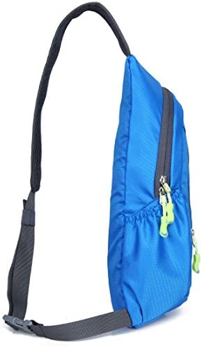 Outdoor Shoulder Backpack，TENGHUI Casual Cross Body Bag，Outdoor Sports Sling Bag Chest Pack with Adjustable Shoulder Strap for Hiking Cycling Camping Travel Man/Women /Teenager