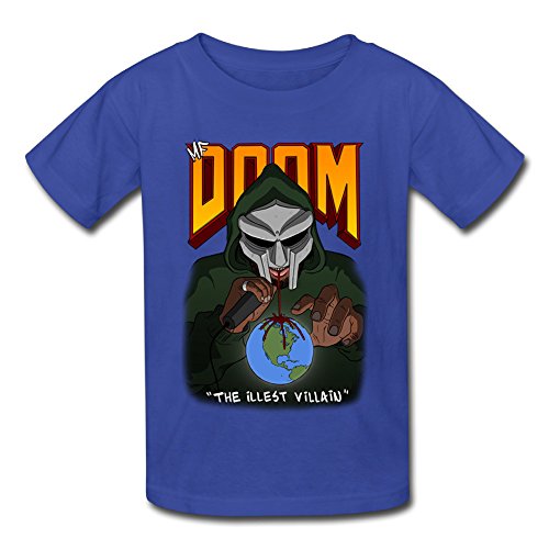 Kid's MF Doom Madlib Mask Debut Albu T-shirts RoyalBlue
