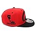 LAFSQ Embroidered CALI with California MAP Snapback Cap (RED/Black)