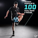 Strikesphere Smart Ball SBCB1B Football Kick Up Counting Lights Sounds White view 14