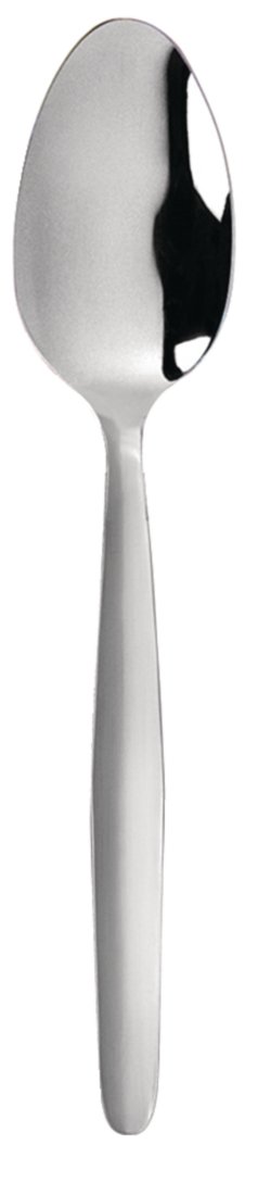 Olympia Kelso Stainless Steel Dessert Spoons (Pack of 12), Silver, 175(L)mm, Table Spoon Set, High Polished 18/0 Stainless Steel, Sleek Polish Design, Commercial & Home Use, C120