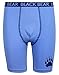 Black Bear Boys’ Underwear – 4 Pack Long Leg Performance Compression Boxer Briefs (4-18), Size X-Large (16/18), Light Blue, Navy, Black, Red