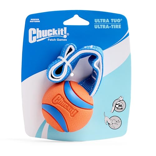 Chuckit! 231201 Ultra Tug Ball for Dogs, Launcher Compatible, M