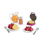 American Girl Truly Me Waffle Breakfast Set