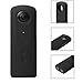 Theta S Cover Case with Cleaning Pen Kit, Silicone Cover for Ricoh Theta S 360 Camera ONLY by HOLACA (Black)