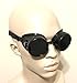 1 ALAZCO Black Welding Oxy-Acetylene Goggles Steampunk - 50mm Eye Cup #5 Lens - Welding, Torching, Soldering, Brazing & Cutting Metals - Made in Taiwan