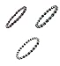 Magnetic Simulated Hematite Stone Beads Sexy Rhinestone Anklet for Women