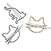 Set of 3 PCS Cat Kitty Novelty Hair Clip Barrette Cat Hair Clips with Pearl for Women and Girls Apply to Party and Casual or Valentines Day - Sweet Hair Accessories DIY Styling Barrette Gift