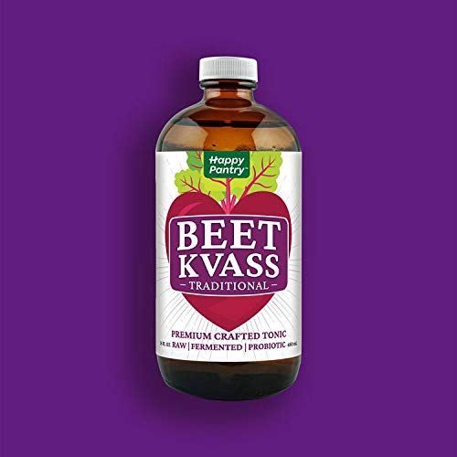 Traditional Beet Kvass Tonic (fermented beet brine), 48oz (3 x 16oz