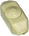 Leviton Feed-Through Lamp Cord Dimmer for Incandescent Bulbs, 6250-3I, Ivory