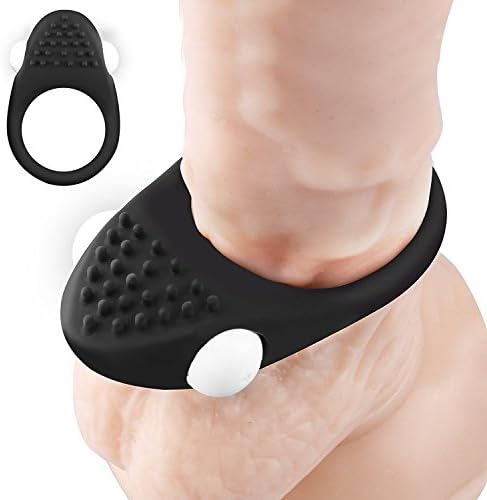 Toy for Men Rings Vibrating Rings Adjustable Silicone Super Strong Vibrating Rring Rings Vibrating Rings Silicone Vibrator Bedroom Toys Best Gifts for Women Men Couples