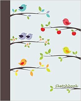 Sketchbook: Singing Birds 8x10 - BLANK JOURNAL WITH NO LINES - Journal notebook with unlined pages for drawing and writing on blank paper (Birds & Buttterflies Sketchbook Series), by Premise Content Sketchbook: Singing Birds 8x10 - BLANK JOURNAL WITH NO LINES - Journal notebook with unlined pages for drawing and writing on blank paper (Birds & Buttterflies Sketchbook Series), by Premise Content