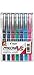 Pilot Precise V5 Roller Ball Stick Pen, Assorted Ink, Extra Fine, 7 per Pack