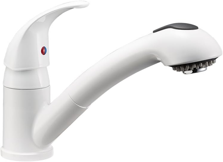 Best Delta White Kitchen Faucet