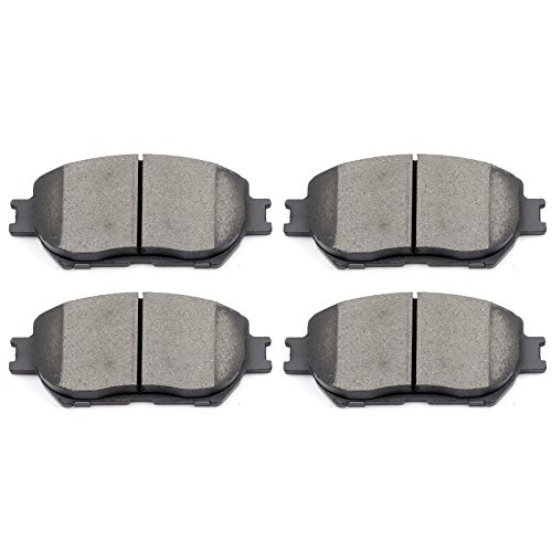 Ceramic Discs Brake Pads,SCITOO 4pcs Front Brake Pads Brakes Kits fit