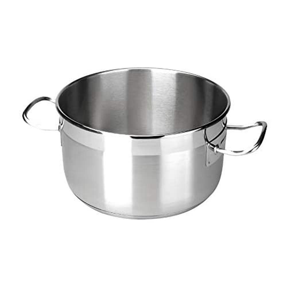 Lacor 50824 Luxe Pressure Cooker Stockpot, 30 x 32 x 32 cm, Silver