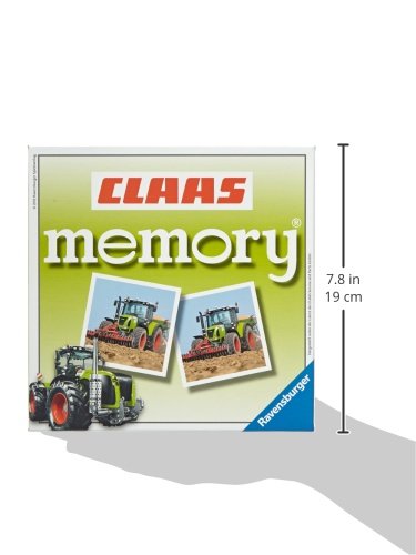 Ravensburger 22171 - Claas memory, der Spieleklassiker für alle Landmaschinen Fans, Merkspiel für 2-8 Spieler ab 4… – Bild 3