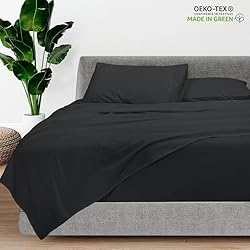 ROYALE LINENS - 4 Piece Queen Bed Sheet - Soft