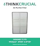 Crucial Air HEPA Air Purifier Filter; Fits Whirlpool Air Purifier Models AP250 and AP150; Compare To Whirlpool Part # 1183051K; Designed & Engineered By Crucial Air