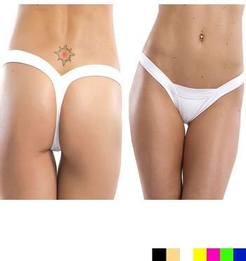 Hot And Sexy Stripper Pole Dancer Comfort V Thong - ONE SIZE