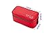 Packing Organizer Bra Underwear Storage Bag Travel Lingerie Pouch Toiletry Organizer Handbag Cosmetic Makeup Bag Luggage Storage Case For Cosmetics, Toiletries, Hotel, Home, Bathroom, Airplane (Red)