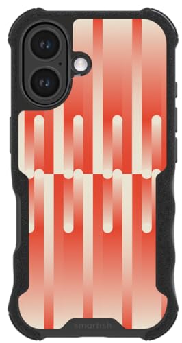 Smartish® iPhone 16 MagSafe Armor Case - Gripzilla [Heavy Duty + Rugged] - Red…