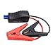 GOOLOO 400A Car Jump starter Cable 14 inch Intelligent Battery Booster Cable with Clamps - Booster Cable Clamps-Car Emergency Start the Battery Terminal (Black/Red)