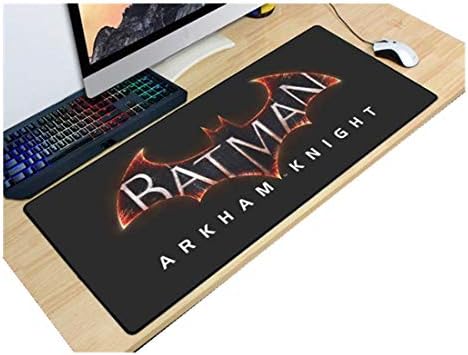 Batman Extended Gaming Mouse Pad Mat Professional Large Size Desk Mat,Non-Slip Rubber Mouse Mat (900 x 400 x 3mm/35.43 x 15.74 x 0.11 inch, 04)