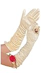 Disney Girls Princess Belle Long Costume Gloves