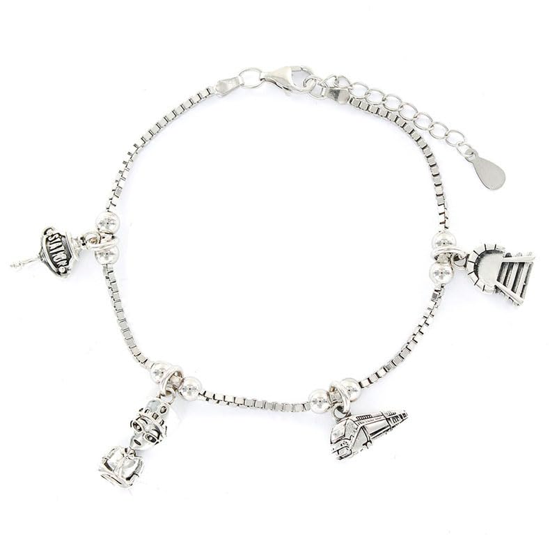 Eres lo mas mujer You are The Most Woman Metro Worker Bracelet Silver