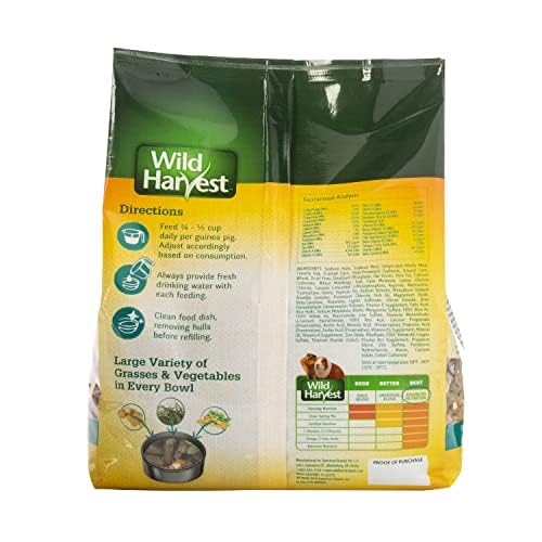 WILD HARVEST ADVANCED NUTRITION GUINEA PIG, 4 POUNDS, COMPLETE AND BALANCED DIET