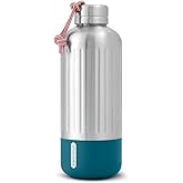 BLACK+BLUM Insulated Stainless Steel Water Bottle | Leak Proof, Double Wall Vacuum | Hot & Cold Drinks for Travel, Sports, Office & School for All Ages | Ocean, 28 oz / 850 ml