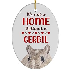 Agouti Gerbil Christmas Ornament 2024 - Its Not A